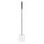 Fynalite Hi-Strength Manure Fork 4 Prong Long 48inch - Purple